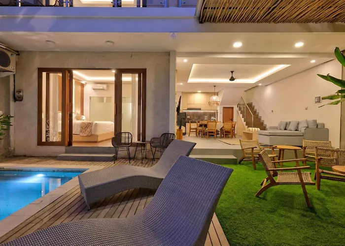 Alojamento de Acomodação e Pequeno-almoço The Radiance Seminyak Badung (Bali)